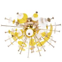 Люстры накладные — Накладная люстра LOFT IT 10137/600C Gold купить в 