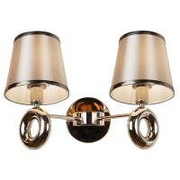 Потолочные светильники — Бра iLamp Brooklyn W2401-2 Nickel купить в 