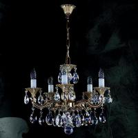 Люстры подвесные — Подвесная люстра Artglass Jarmila V. White Gold CE купить в 