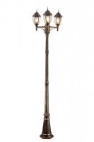 Высокие уличные фонари — Садово-парковый светильник ARTE Lamp A3151PA-3BN купить в  Высокие уличные фонари — Садово-парковый светильник ARTE Lamp A3151PA-3BN купить в