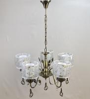 Люстры подвесные — 3061/5 бронза купить в 