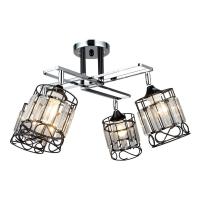 Потолочные люстры — Потолочная люстра IMEX MD.3372-4-S CH+BK купить в 