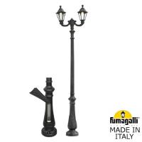 Высокие уличные фонари — Садово-парковый светильник Fumagalli E26.202.R20.AXF1R купить в 