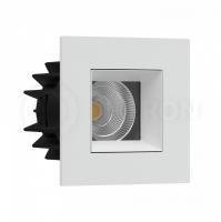 Влагозащищенные точечные светильники — Влагозащищенный светильник LeDron FAST TOP SQ MINI WHITE купить в 