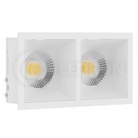 Встраиваемые точечные светильники — Встраиваемый светильник LeDron RISE KIT 2 White купить в 