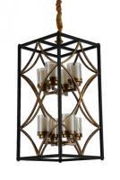 Люстры подвесные — Подвесная люстра Lumina Deco LDP 1223-8 BK+MD купить в  Люстры подвесные — Подвесная люстра Lumina Deco LDP 1223-8 BK+MD купить в