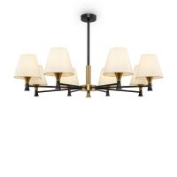 Люстры на штанге — Люстра на штанге Freya FR5098PL-08BBS купить в 