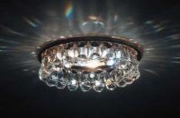 Встраиваемые точечные светильники — Встраиваемый светильник Donolux DL064.79.1 crystal купить в 