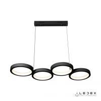 Свет для дома — Подвесная люстра iLedex Ring Star 9004-4-D BK купить в  Свет для дома — Подвесная люстра iLedex Ring Star 9004-4-D BK купить в