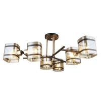 Потолочные люстры — Потолочная люстра IMEX MD.4060-6-S BK+FGD купить в 