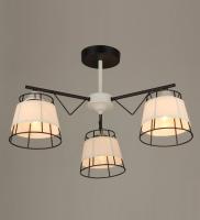 Потолочные люстры — 03116/3 черный+белый купить в 