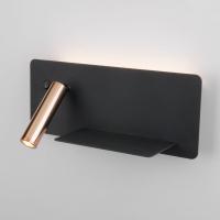 Настенные бра — Бра Elektrostandard Fant R LED чёрный/золото (MRL LED 1113) купить в  Настенные бра — Бра Elektrostandard Fant R LED чёрный/золото (MRL LED 1113) купить в