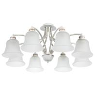 Люстры накладные — Накладная люстра ARTE Lamp A2713PL-8WG купить в  Люстры накладные — Накладная люстра ARTE Lamp A2713PL-8WG купить в