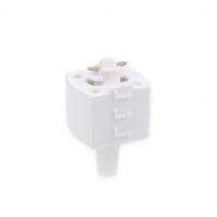 Адаптеры — Адаптер Elektrostandard TRLM-1-WH /Коннектор для однофазного шинопровода белый купить в 