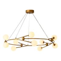 Люстры подвесные — Подвесная люстра Milosh Tendence 0759CL-10GD купить в  Люстры подвесные — Подвесная люстра Milosh Tendence 0759CL-10GD купить в