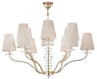 Люстры подвесные — Подвесная люстра Crystal Lux ARMANDO SP6+6 GOLD купить в 