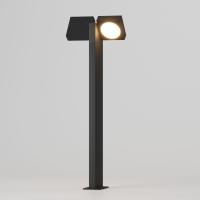 Средние уличные фонари — Садово-парковый светильник Elektrostandard Twin черный (35170/F) купить в 