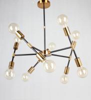 Потолочные люстры — 42433/10 черный+золото купить в  Потолочные люстры — 42433/10 черный+золото купить в