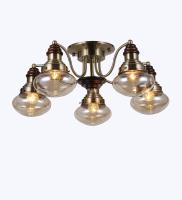 Потолочные люстры — 4728/5 бронза купить в 