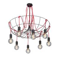 Люстры на штанге — Люстра на штанге Vitaluce V4495-1/8PL купить в 