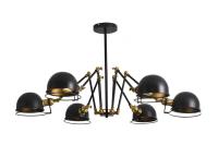 Люстры на штанге — Люстра на штанге Lumina Deco LDP D015-6 BK купить в  Люстры на штанге — Люстра на штанге Lumina Deco LDP D015-6 BK купить в