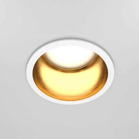 Встраиваемые точечные светильники — Встраиваемый светильник Maytoni Technical DL049-01WG купить в 