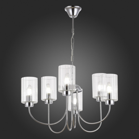 Люстры подвесные — Подвесная люстра Evoluce SLE1127-103-06 купить в 