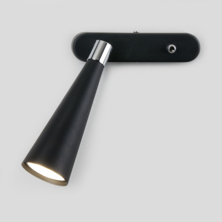 Споты — Спот Elektrostandard Horn GU10 SW чёрный (MRL 1010) купить в 