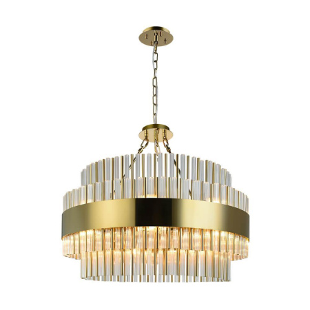 Люстры подвесные — Подвесная люстра Lumien Hall Флоридия LH3054/18P-GDCG купить в 