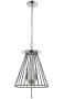 Подвесные светильники — Подвесной светильник Crystal Lux MODESTO SP3 BLACK/CHROME купить в 