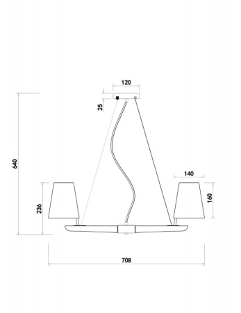 Люстры подвесные — Подвесная люстра Freya FR8019PL-06W купить в 