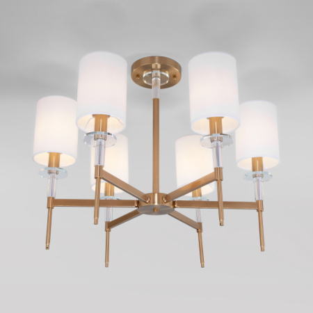 Люстры на штанге — Люстра на штанге Eurosvet 60132/6 латунь купить в  Люстры на штанге — Люстра на штанге Eurosvet 60132/6 латунь купить в