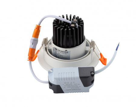 Встраиваемые точечные светильники — Встраиваемый светильник Denkirs DK4000-WH купить в 