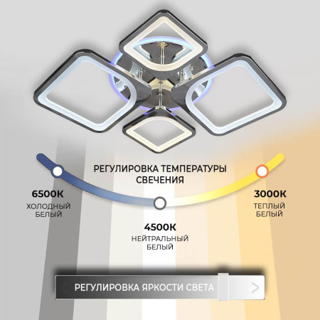 Потолочные люстры — Потолочная люстра Seven Fires Najia 75302.01.03.04 купить в 