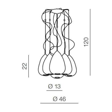 Люстры подвесные — Подвесная люстра Azzardo Mirage 6 AZ0157 купить в  Люстры подвесные — Подвесная люстра Azzardo Mirage 6 AZ0157 купить в