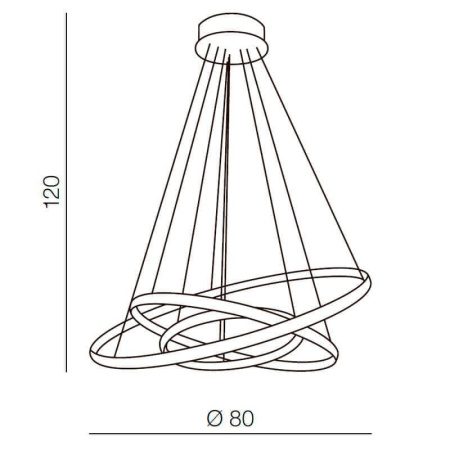 Люстры подвесные — Подвесная люстра Azzardo Brighton 3 AZ1609 купить в 