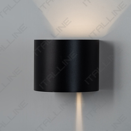 Уличные настенные светильники — Светильник настенный ITALLINE IT01-A310R black купить в 