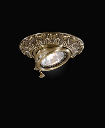 Встраиваемые точечные светильники — Встраиваемый светильник Reccagni Angelo Spot 1085 Bronzo купить в 