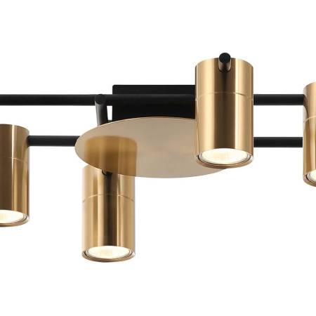 Потолочные люстры — Потолочная люстра Lumien Hall Trey LH4138/6CA-BK-BR купить в 