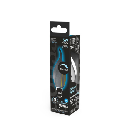 Светодиодные лампы — Светодиодная лампа Gauss 104801205-D купить в 