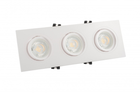 Встраиваемые точечные светильники — Встраиваемый светильник Denkirs DK3023-WH купить в 