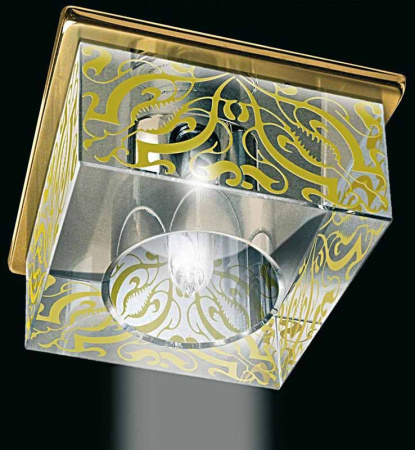 Встраиваемые точечные светильники — Встраиваемый светильник Gumarcris 1643OR купить в 