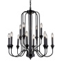 Люстры подвесные — Подвесная люстра Milosh Tendence 0803CL-12BK купить в  Люстры подвесные — Подвесная люстра Milosh Tendence 0803CL-12BK купить в
