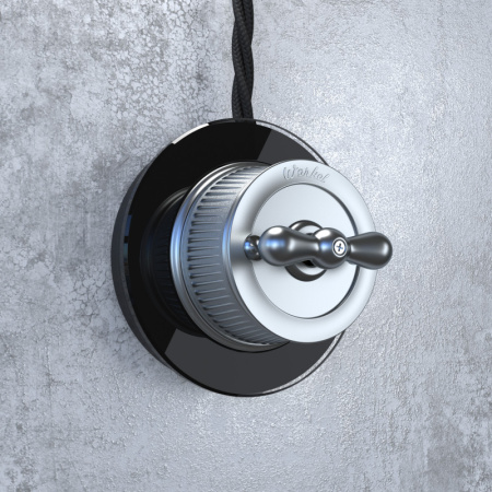 Выключатели — Выключатель Werkel WL19-01-03 (Матовый хром) купить в 