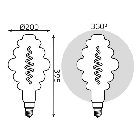 Светодиодные лампы — Светодиодная лампа Gauss 161802005 купить в 