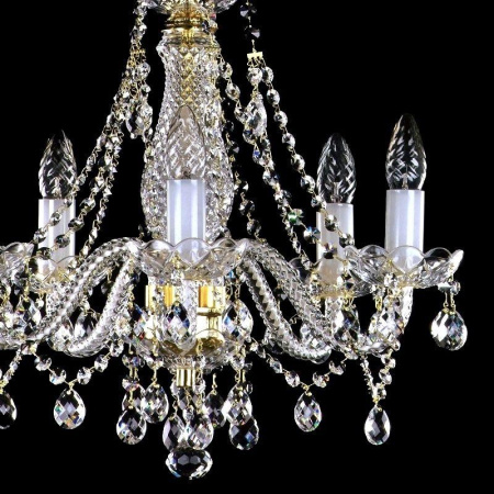 Люстры подвесные — Подвесная люстра Artglass Magda V. Full Cut White CE купить в 