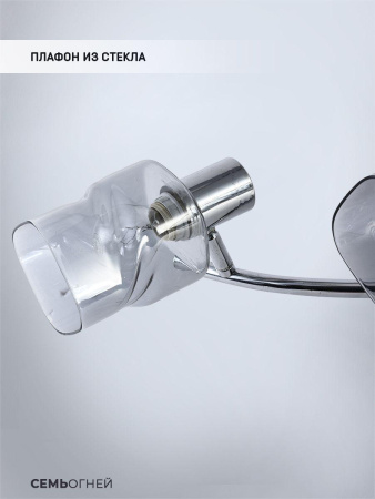 Споты — Спот Seven Fires Eynsli SF4702/3C-CR-SMK купить в  Споты — Спот Seven Fires Eynsli SF4702/3C-CR-SMK купить в