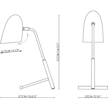 Настольные лампы — Настольная лампа Imperium Loft Truman 179968-22 купить в 
