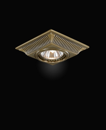 Встраиваемые точечные светильники — Встраиваемый светильник Reccagni Angelo Spot 1084 Bronzo купить в 