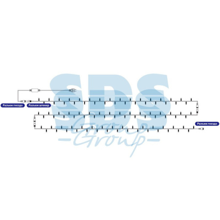 Светодиодные нити — Светодиодная нить Neon-Night 315-155 купить в 